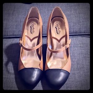 Seychelles Colorblock Mary Janes